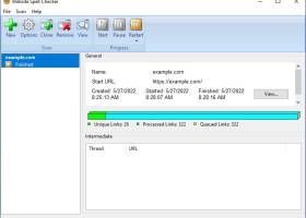 Website Spell Checker screenshot