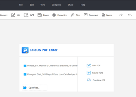 EaseUS PDF Editor screenshot