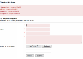 JS Auto Form Validator screenshot