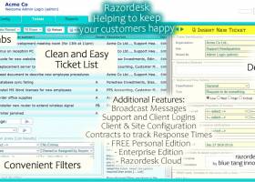 Razordesk Personal Edition screenshot