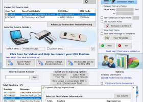SMS GSM Modem screenshot