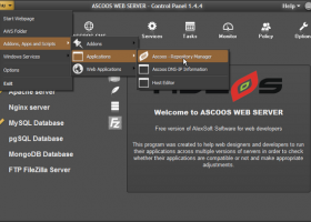ASCOOS Web Server screenshot