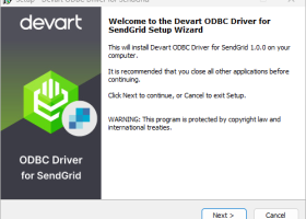 SendGrid ODBC Driver by Devart screenshot