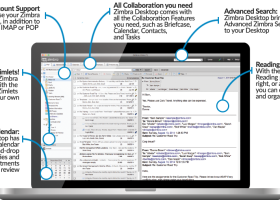 Zimbra Desktop screenshot
