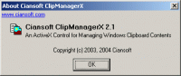ClipManagerX screenshot