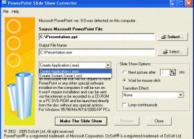 PowerPoint Slide Show Converter screenshot