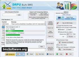 Professional Mobile SMS Software Free screenshot