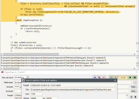RegexSearch screenshot