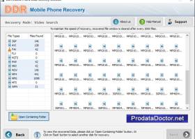 Cell Phone Data Recovery Software screenshot