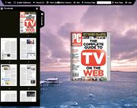 Flash flip book theme of Seaside screenshot