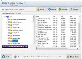 Flash Drive Data Restore screenshot