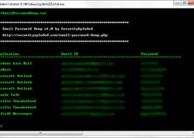 Email Password Dump screenshot
