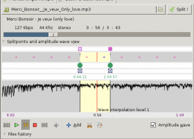 X-Mp3splt screenshot