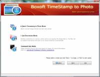 Boxoft Batch TimeStamp to Photo screenshot