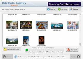 Android Data Restore Software screenshot