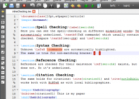 TeXstudio screenshot