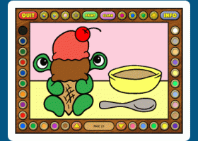 Coloring Book 9: Little Monsters screenshot