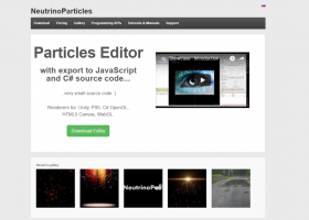 NeutrinoParticles screenshot