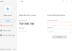 AweSun Remote Desktop screenshot
