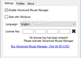 Advanced Mouse Manager screenshot