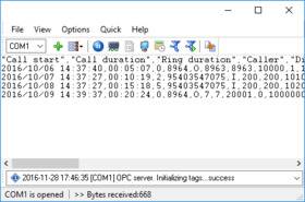 Advanced PBX Data Logger screenshot