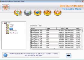 SanDisk Removable Media Data Recovery screenshot