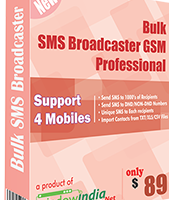 Bulk SMS Sender GSM Professional screenshot