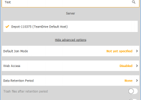 TeamDrive Portable screenshot