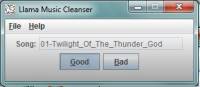 Llama Music Cleanser screenshot