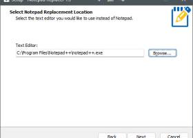 Notepad Replacer screenshot