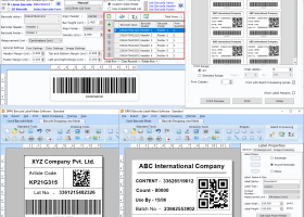 Easy Barcode Label Generator Software screenshot