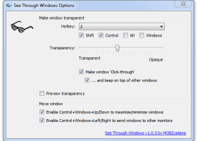 See Through Windows screenshot