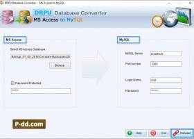 MS Access to MySQL Conversion Tool screenshot