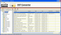 Change OST to PST File screenshot