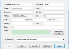 Ecsow Dialer for Skype screenshot