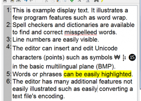 Atom Imp Text Editor screenshot