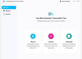 EaseText Audio to Text Converter screenshot