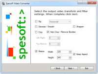 Spesoft Free Video Converter screenshot
