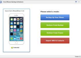 Free iPhone Backup & Restore screenshot