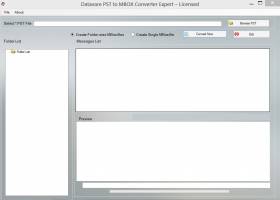 Datavare PST to MBOX Converter Expert screenshot