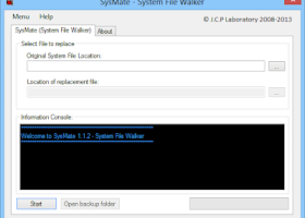 SysMate - System File Walker screenshot
