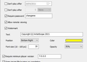 Copysafe Video Protection screenshot