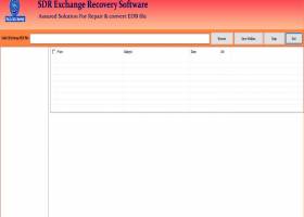 Microsoft Exchange EDB to PST Recovery screenshot