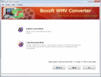 Boxoft WMV Converter screenshot