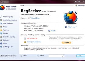 RegSeeker screenshot
