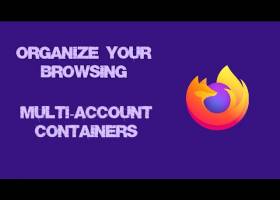 Firefox Multi-Account Containers screenshot