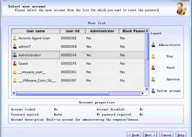 Lazesoft Recover My Password Pro screenshot