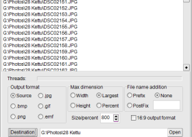 Lightning Image Resizer screenshot