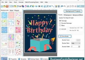 Birthday Cards Designing screenshot