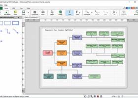ClickCharts Free Diagram and Flowchart Maker screenshot